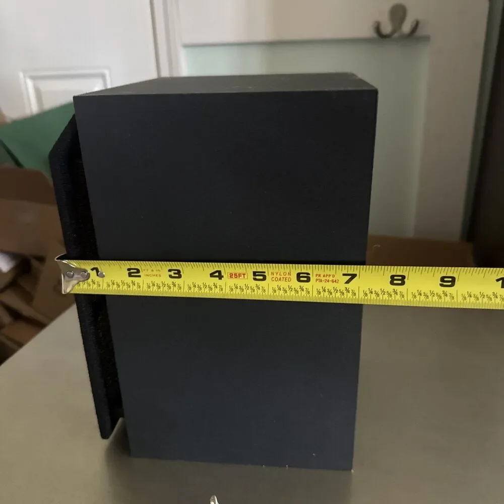 Single Sony SS-MB100H Bookshelf Speaker - 100W 8 Ohm - Untested Cords Not Intact